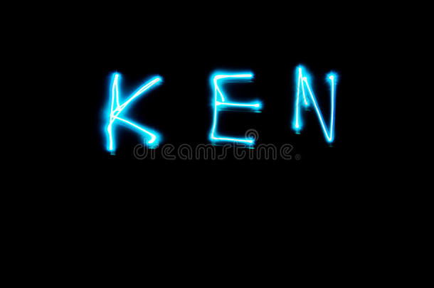 周年纪念日有趣的肯带路LED灯