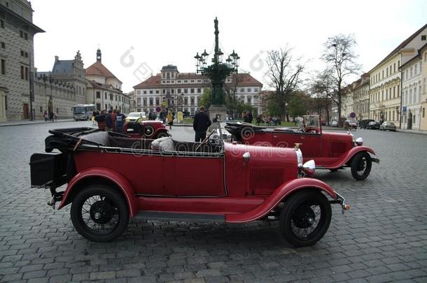 汽车城堡捷克的前面有历史意义的