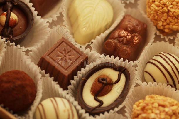 盒装巧克力糖