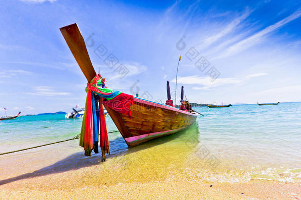 安达曼亚洲亚洲的海湾海滩
