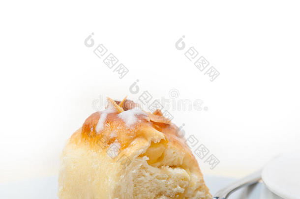 杏树背景烤面包店面包