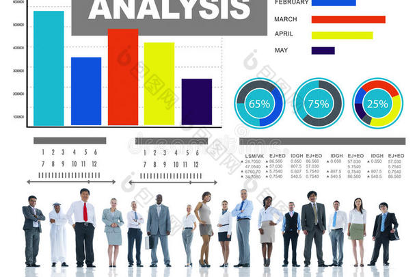 信息柱状图数据统计概念分析