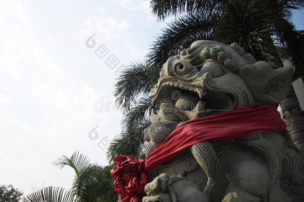 中国<strong>石狮雕像</strong>