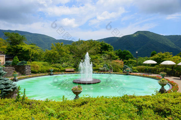 日本神奈川浩浩公园喷泉