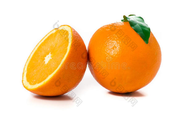 新<strong>鲜橙</strong>色水果促进健康