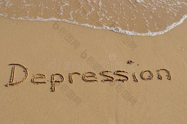 海滩治愈抑郁情感的感情