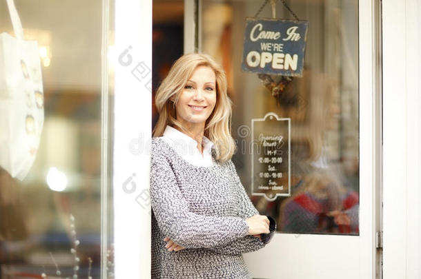 服装店老板女商人