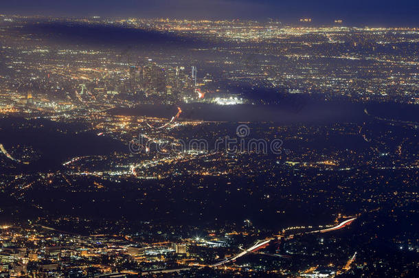 天线天使加利福尼亚汽车城市景观