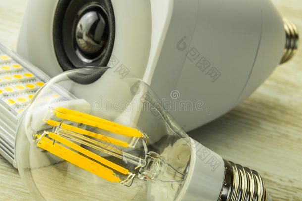 电子27<strong>LED</strong>灯泡与不同的芯片前面的wifi扬声器<strong>LED</strong>灯