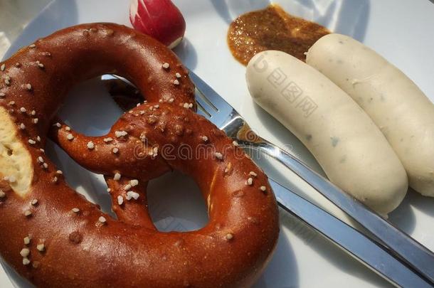 巴伐利亚拜仁早餐布雷泽尔文化