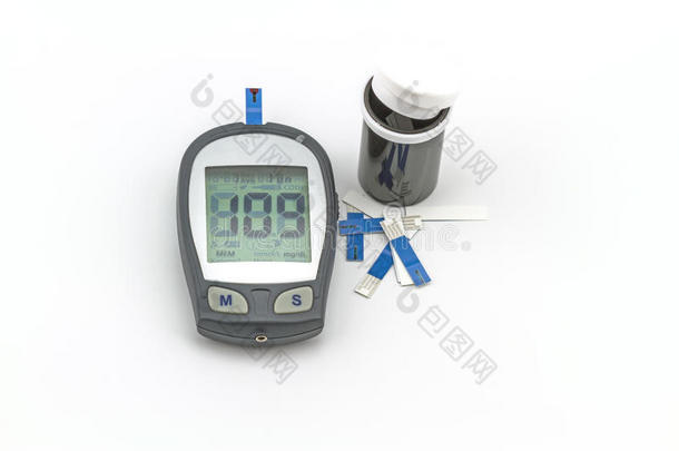 血糖仪检测试剂盒，测量血糖值