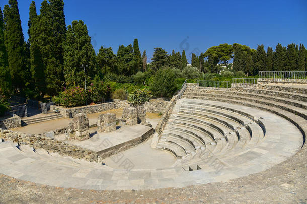 爱琴海圆形剧场古代的古代建筑学