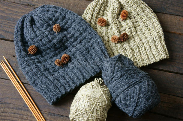手工制作，礼物，情侣，羊毛帽子，针织