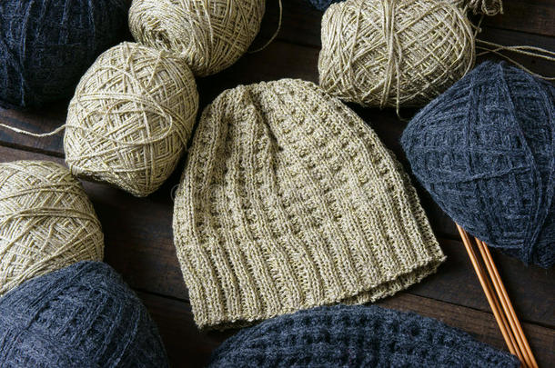 手工制作，礼物，情侣，羊毛帽子，针织