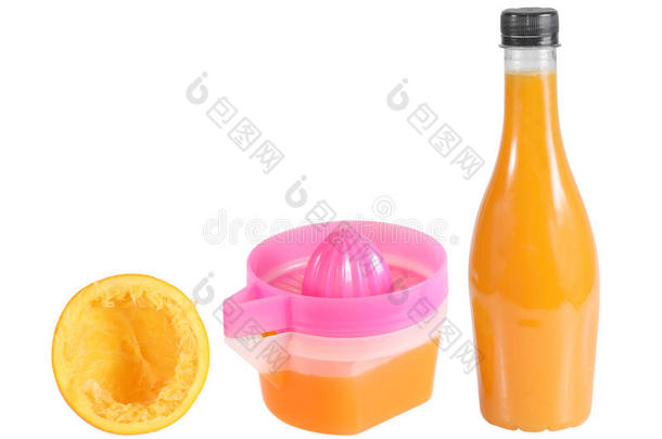 背景饮料瓶子早餐柑橘