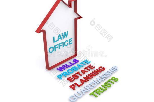 三维法律办公室标志