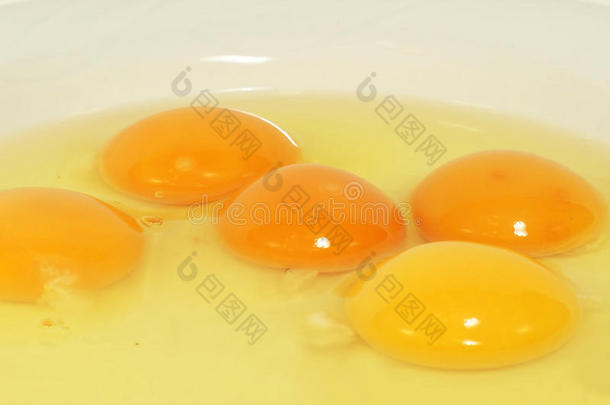 蛋黄和蛋清