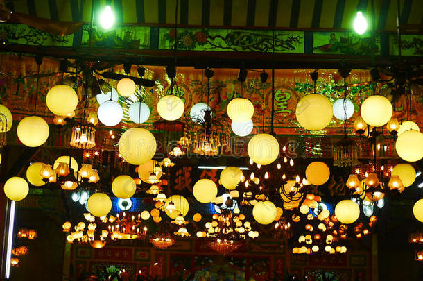 中国人文化节日上帝灯笼