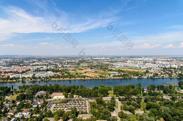 维也纳市鸟瞰图