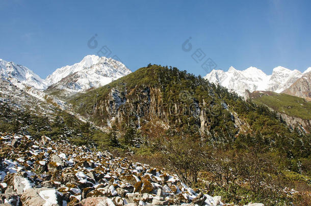 中国四川省贡嘎山