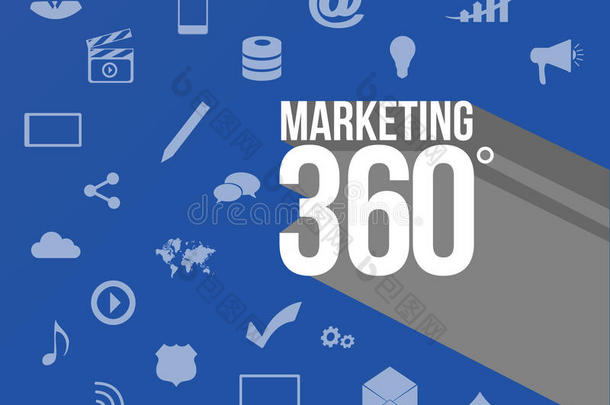 360度广告应用程序背景品牌