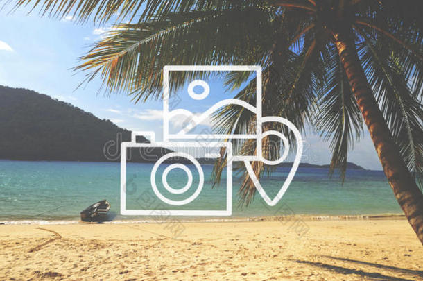 相机检查旅行度假旅游图片概念