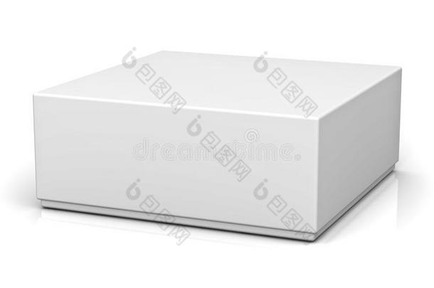 空白盒盖在白色上