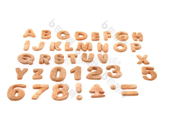 姜面包字母表