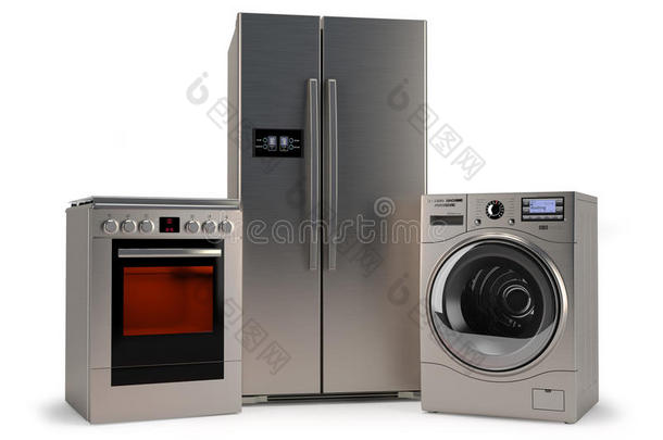 家用电器，洗衣机，冰箱，炉子