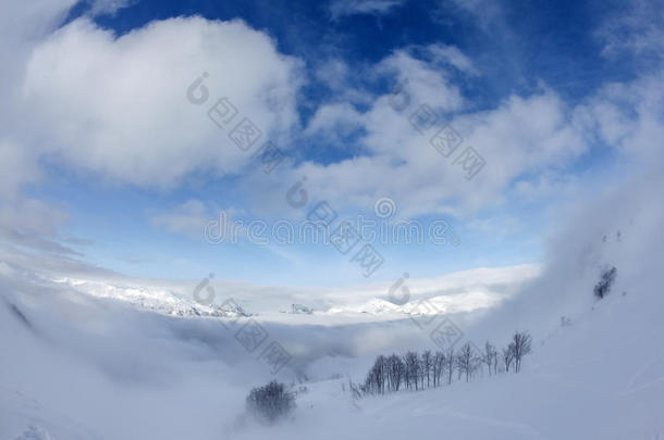 雪峰美景