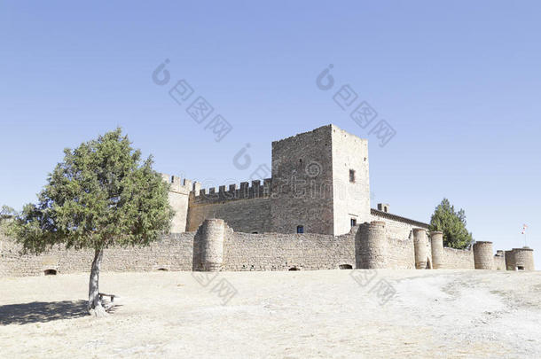 佩德拉萨塞戈维亚城堡，卡斯蒂尔和里昂，西班牙
