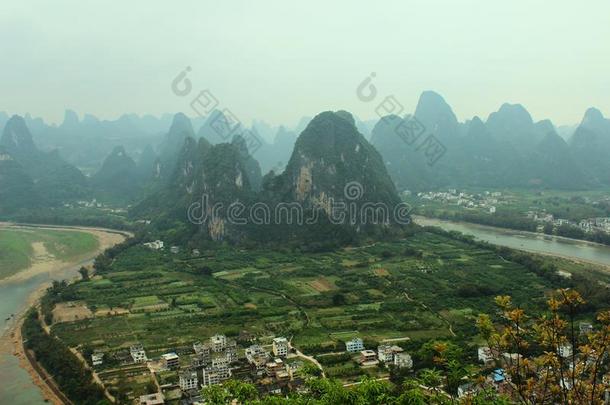 中国山脉景观