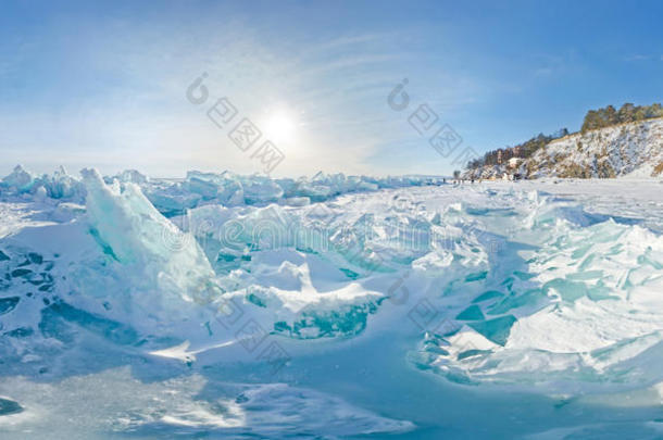 蓝冰悍马贝加尔立体全景，列斯维扬卡