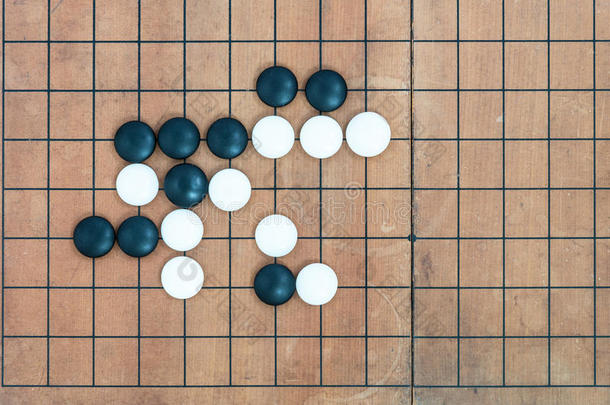 康纳的基本Joseki在<strong>围棋</strong>棋盘上