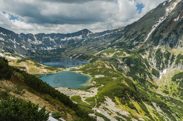 初夏在波兰Tatra范围内进行徒步旅行试验