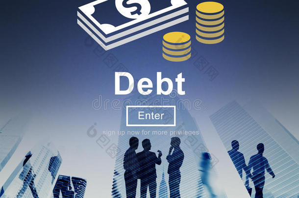 债务贷款信贷货币金融问题的概念