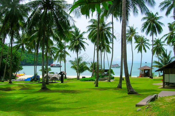 泰国美丽的风景穆光松国家<strong>海洋公园</strong>。 亚洲。