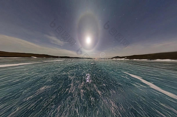 <strong>360度</strong>南极北极的亚洲贝加尔湖