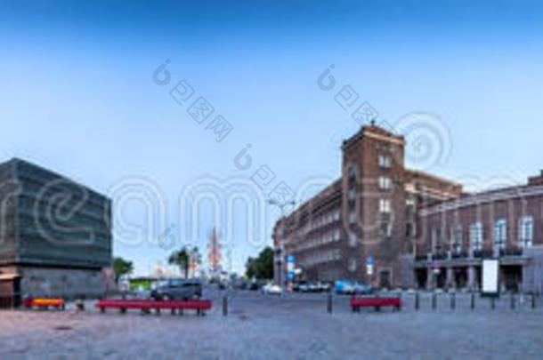 市政厅广场里加老城，拉脱维亚
