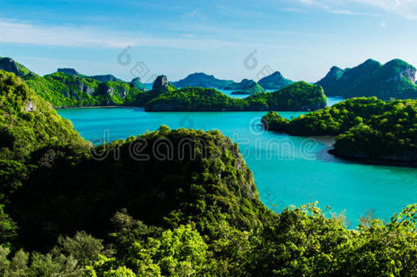 泰国昂松国家<strong>海洋公园</strong>岛屿
