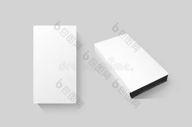 空白白盒磁带盒模拟集，隔离，裁剪路径。