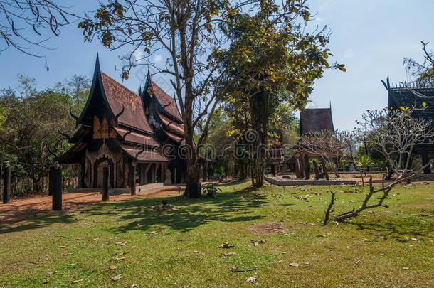 泰国北部清莱黑屋博物馆