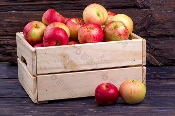 农业苹果背景容器机箱