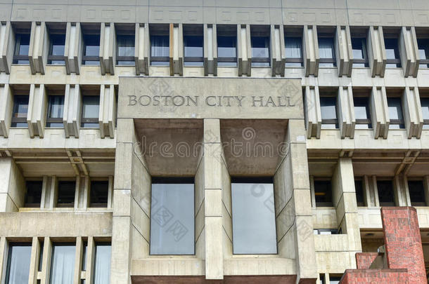 波士顿市政厅在政府中心