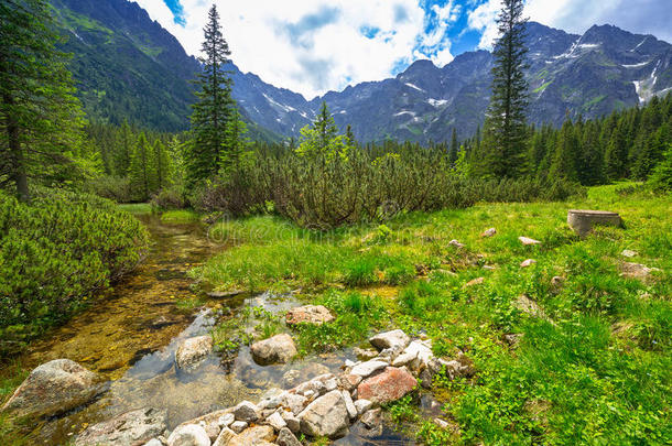 波兰塔特拉山的<strong>美丽风景</strong>