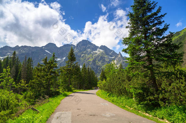 波兰塔特拉山的<strong>美丽风景</strong>