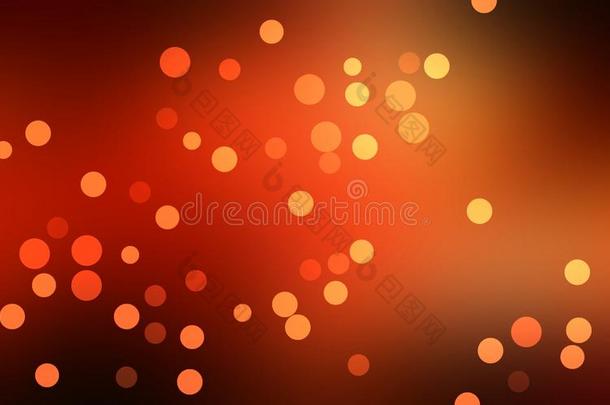 明亮的火花节日背景。 热橙色模糊的背景。 炽热的闪光纹理。