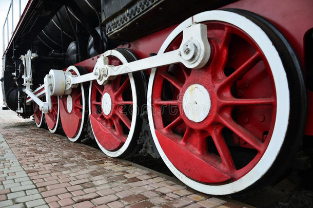 蒸汽火车车轮