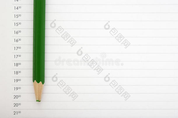 愚蠢的绿色铅笔