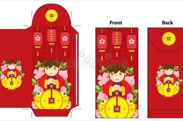中国新年红包设计